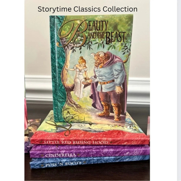 90’s VTG Kid’s Tormont Fairytale 9 Book Lot, Cinderella, Little Mermaid & more - Picture 6 of 8